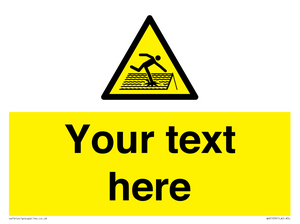 Custom Figure on Roof Sign